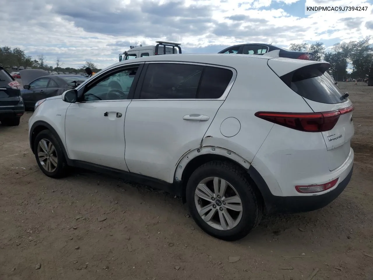 2018 Kia Sportage Lx VIN: KNDPMCAC9J7394247 Lot: 76133854