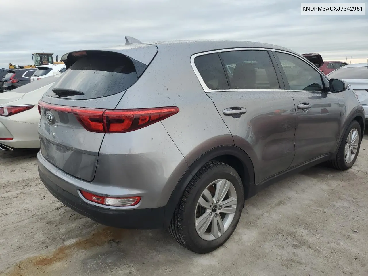 2018 Kia Sportage Lx VIN: KNDPM3ACXJ7342951 Lot: 76152624