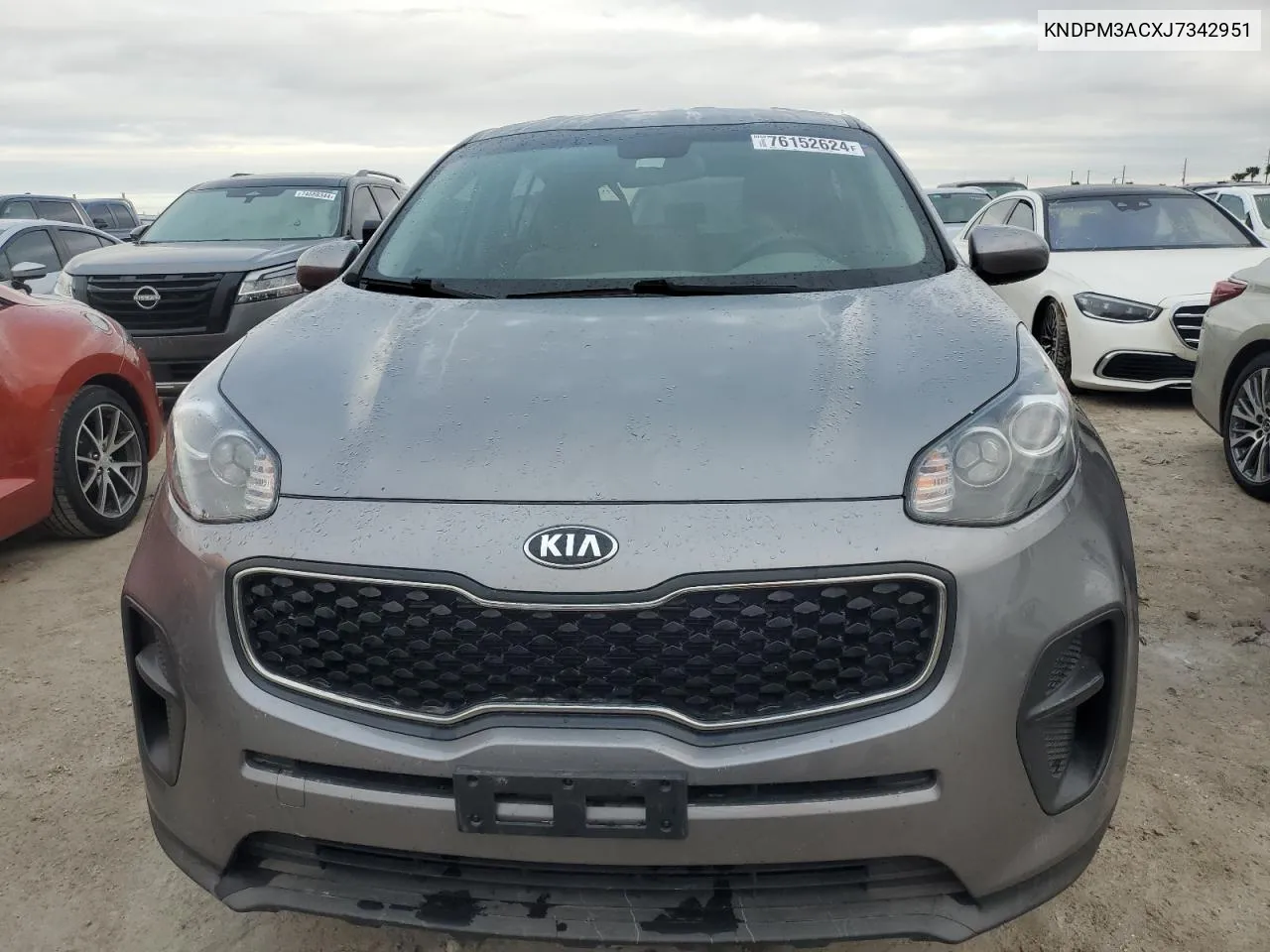 2018 Kia Sportage Lx VIN: KNDPM3ACXJ7342951 Lot: 76152624