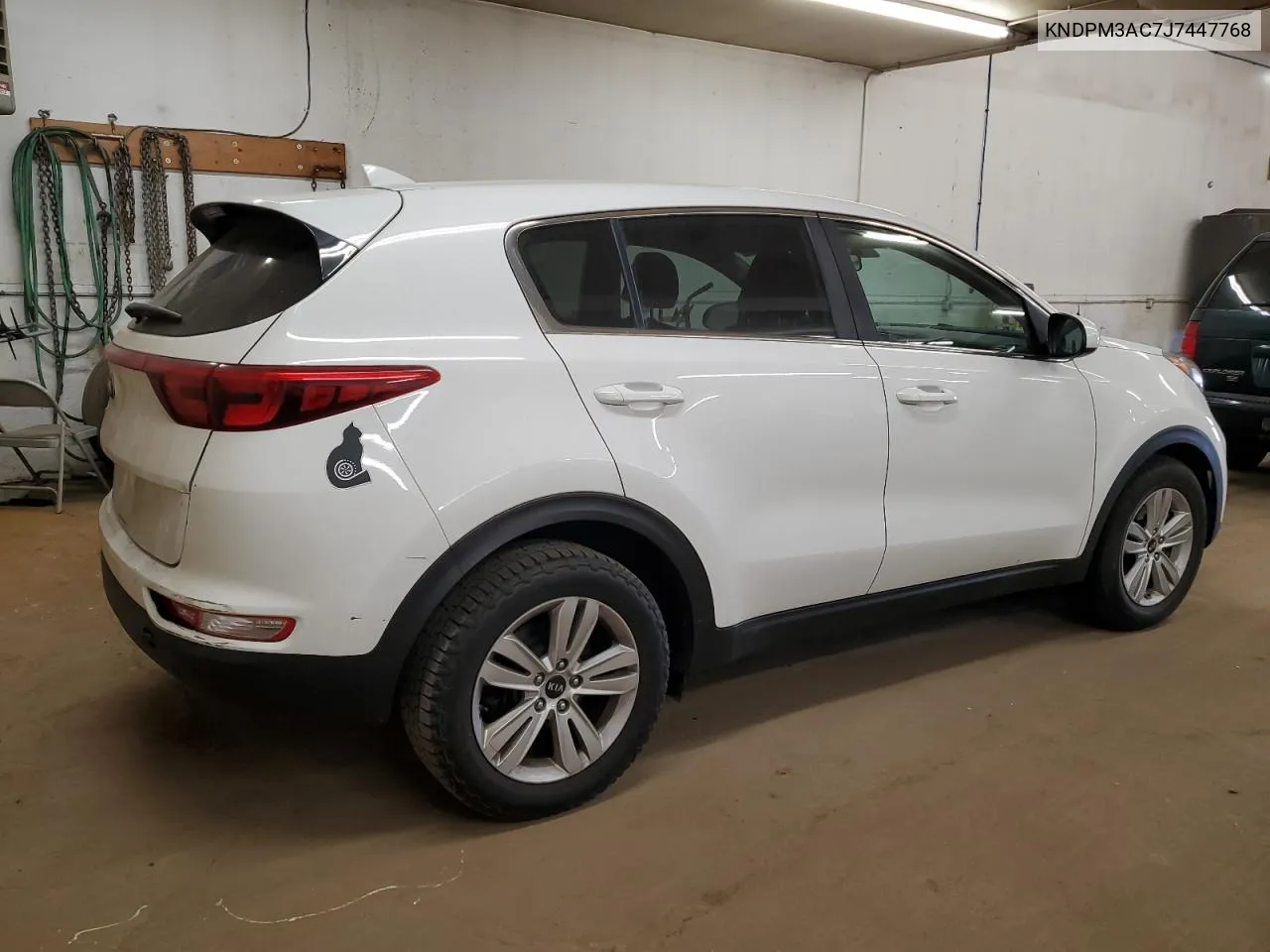 2018 Kia Sportage Lx VIN: KNDPM3AC7J7447768 Lot: 76167834