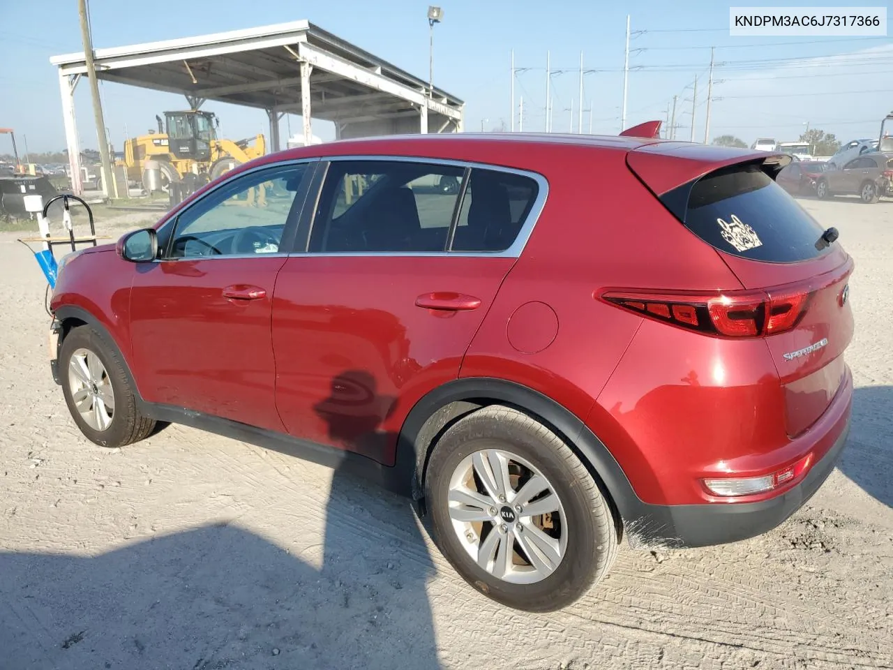 2018 Kia Sportage Lx VIN: KNDPM3AC6J7317366 Lot: 76238714