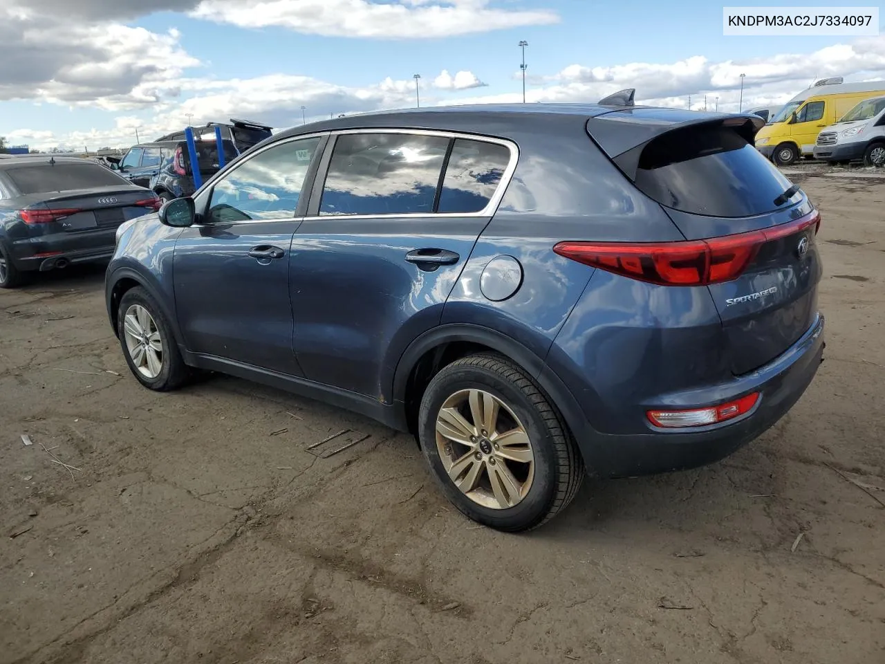 2018 Kia Sportage Lx VIN: KNDPM3AC2J7334097 Lot: 76250174