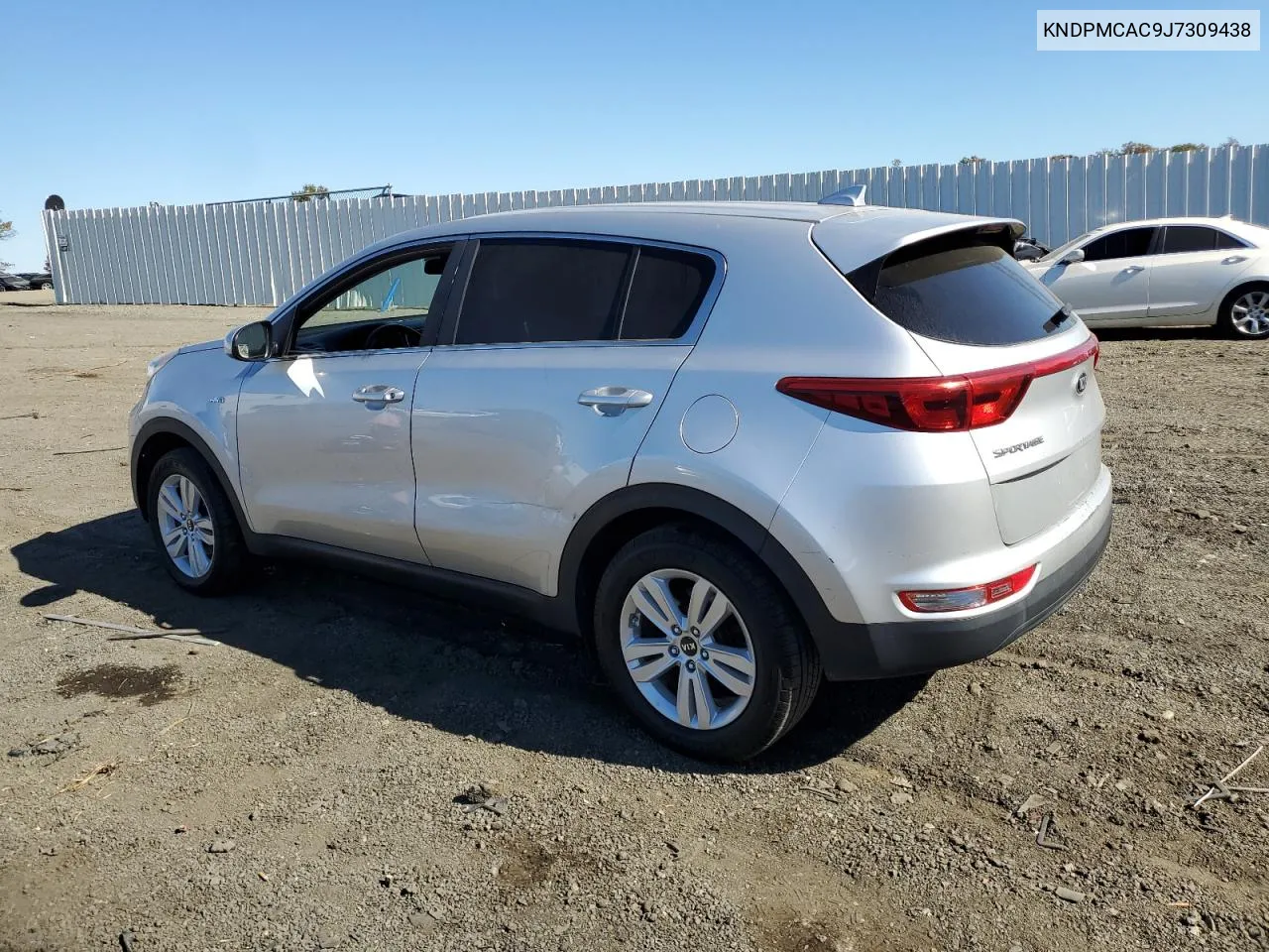 2018 Kia Sportage Lx VIN: KNDPMCAC9J7309438 Lot: 76316174