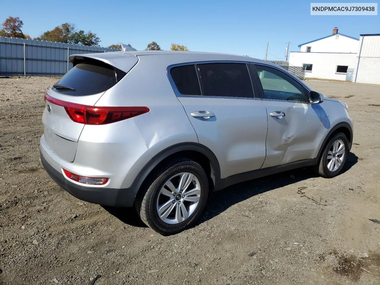 2018 Kia Sportage Lx VIN: KNDPMCAC9J7309438 Lot: 76316174