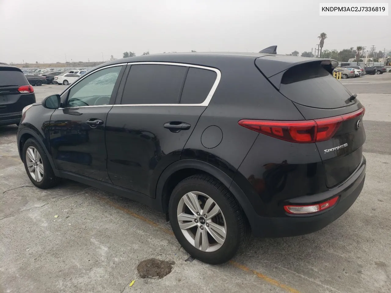 2018 Kia Sportage Lx VIN: KNDPM3AC2J7336819 Lot: 76337434