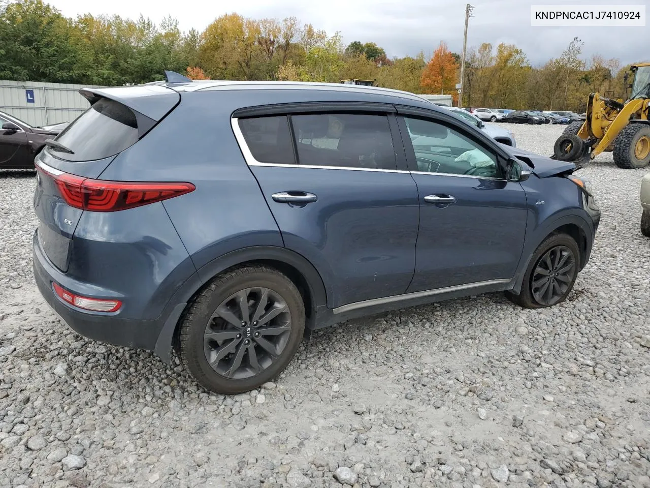 2018 Kia Sportage Ex VIN: KNDPNCAC1J7410924 Lot: 76441124