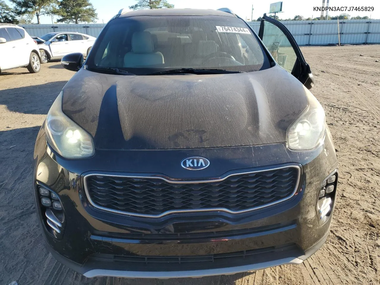 2018 Kia Sportage Ex VIN: KNDPN3AC7J7465829 Lot: 76474344