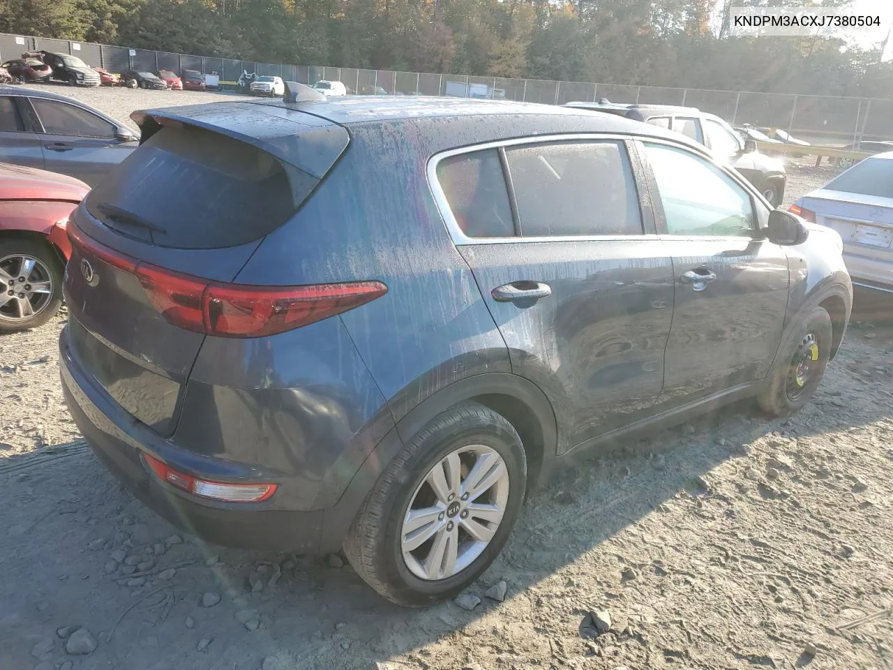 2018 Kia Sportage Lx VIN: KNDPM3ACXJ7380504 Lot: 76559234