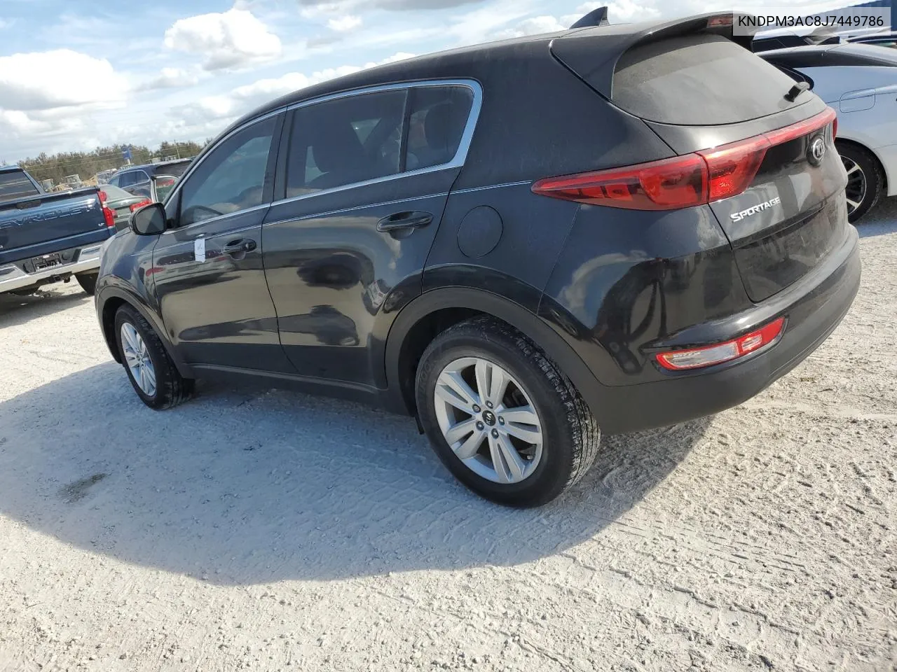 2018 Kia Sportage Lx VIN: KNDPM3AC8J7449786 Lot: 76980064