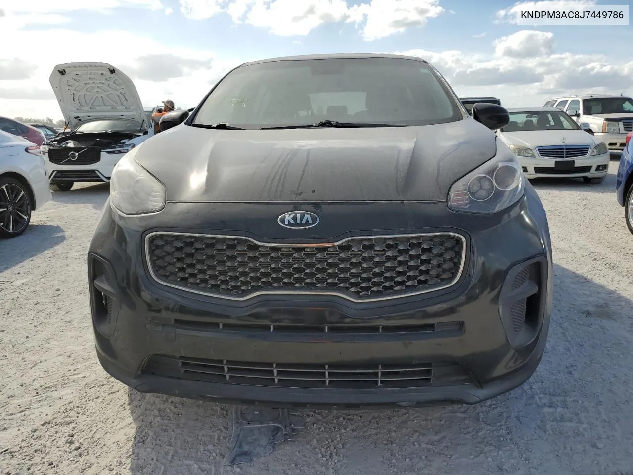 2018 Kia Sportage Lx VIN: KNDPM3AC8J7449786 Lot: 76980064