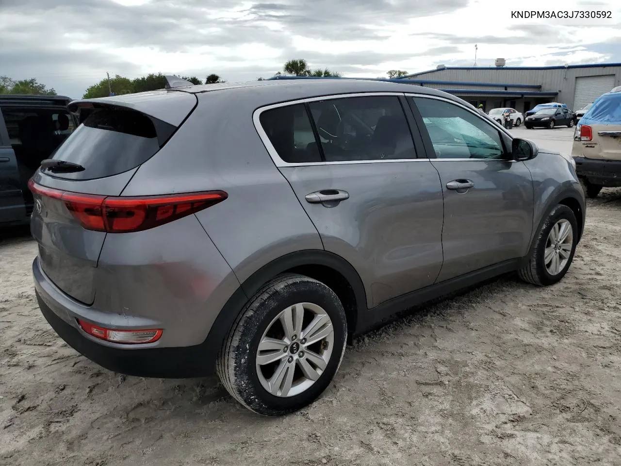 2018 Kia Sportage Lx VIN: KNDPM3AC3J7330592 Lot: 77276694