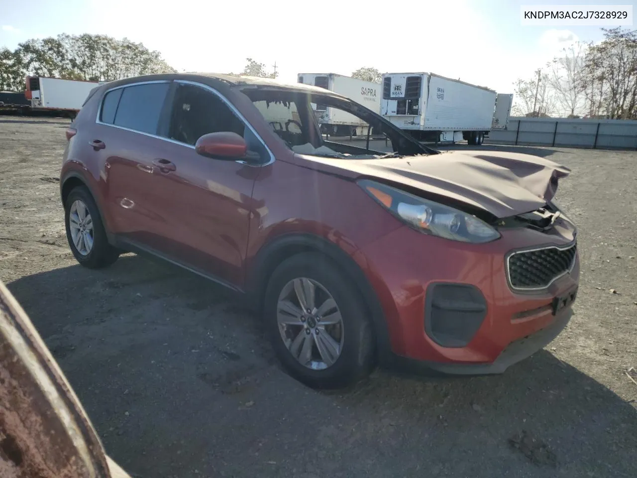 2018 Kia Sportage Lx VIN: KNDPM3AC2J7328929 Lot: 78021114