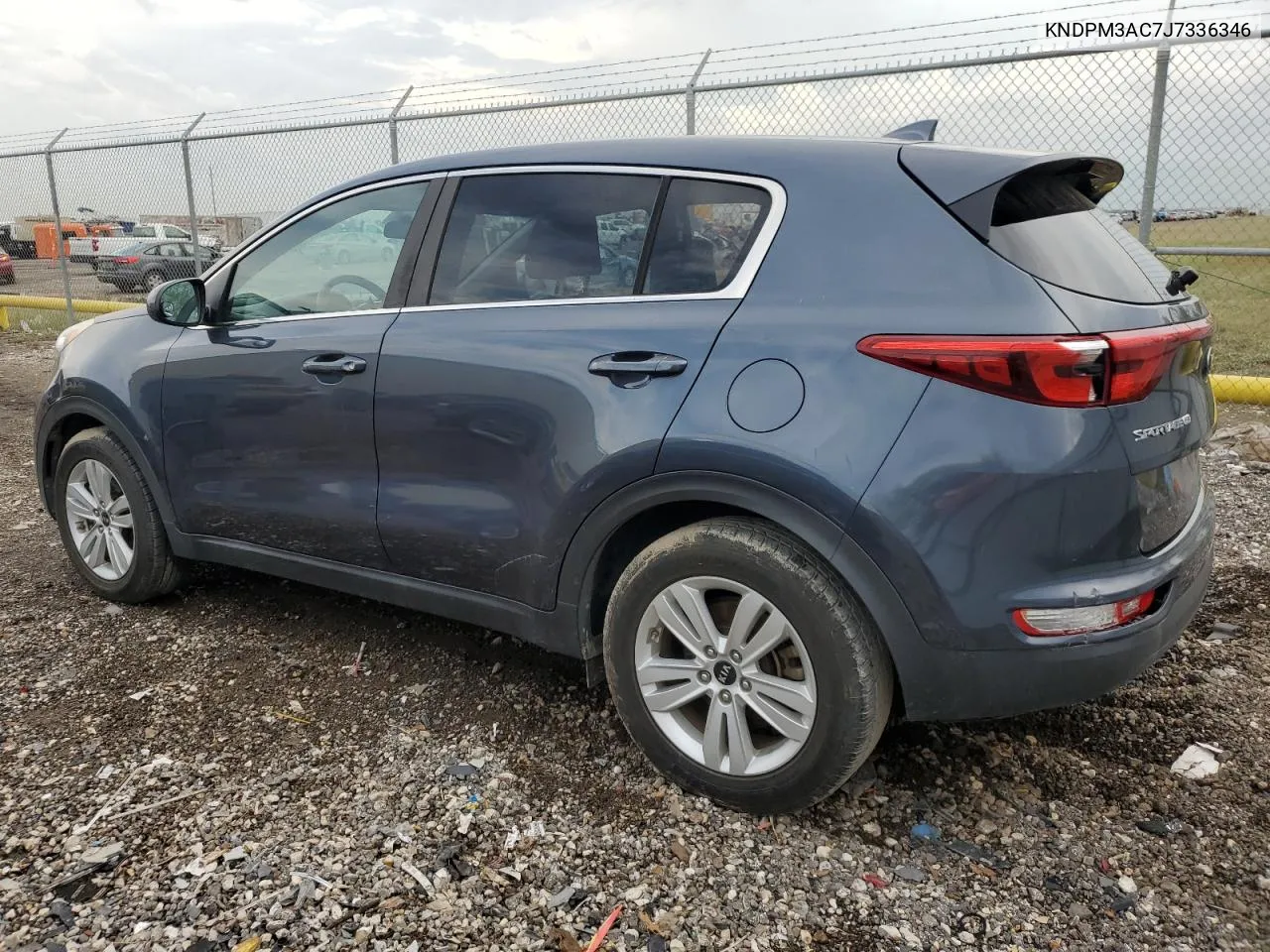 2018 Kia Sportage Lx VIN: KNDPM3AC7J7336346 Lot: 78050374