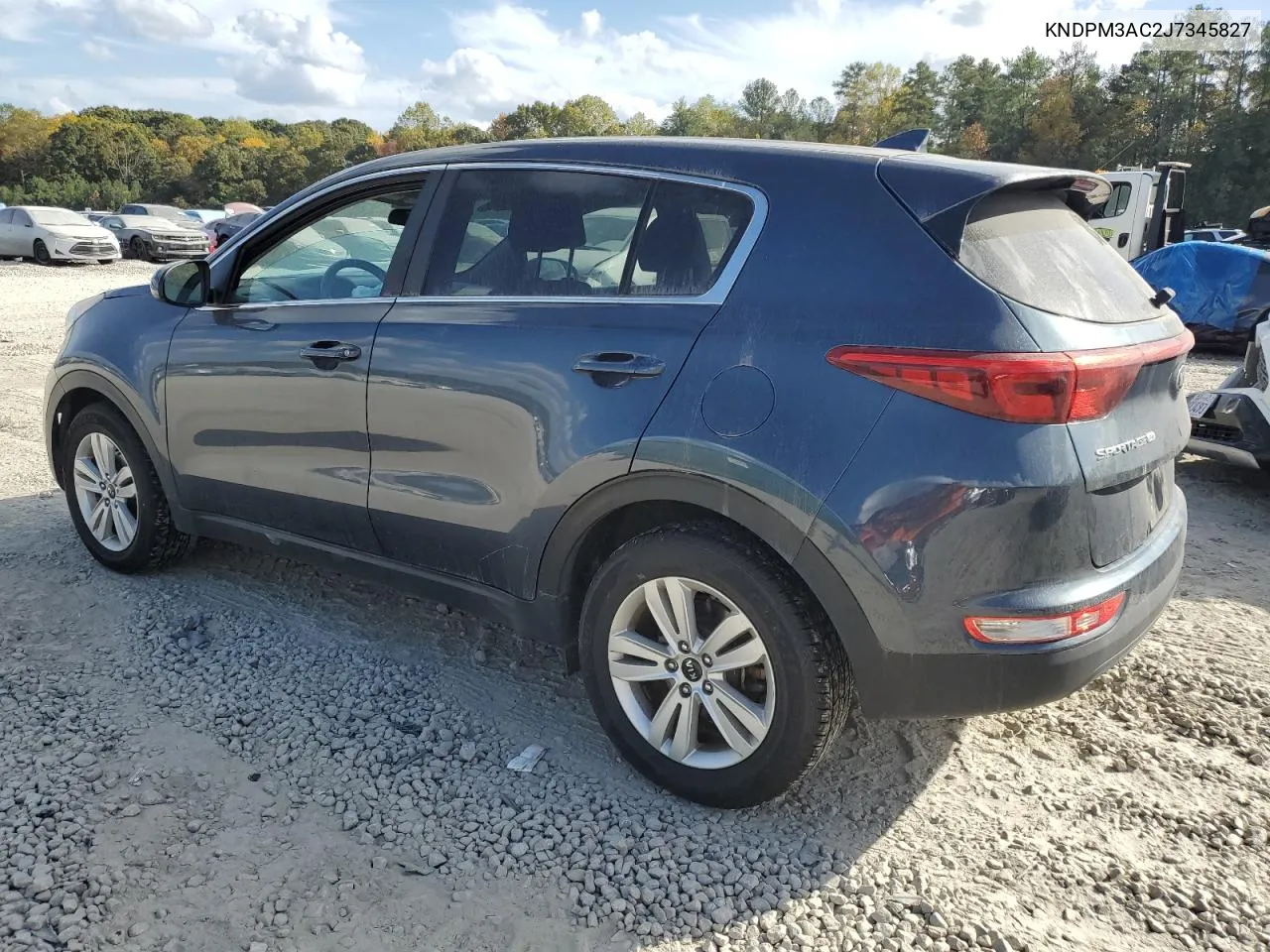 2018 Kia Sportage Lx VIN: KNDPM3AC2J7345827 Lot: 78705374