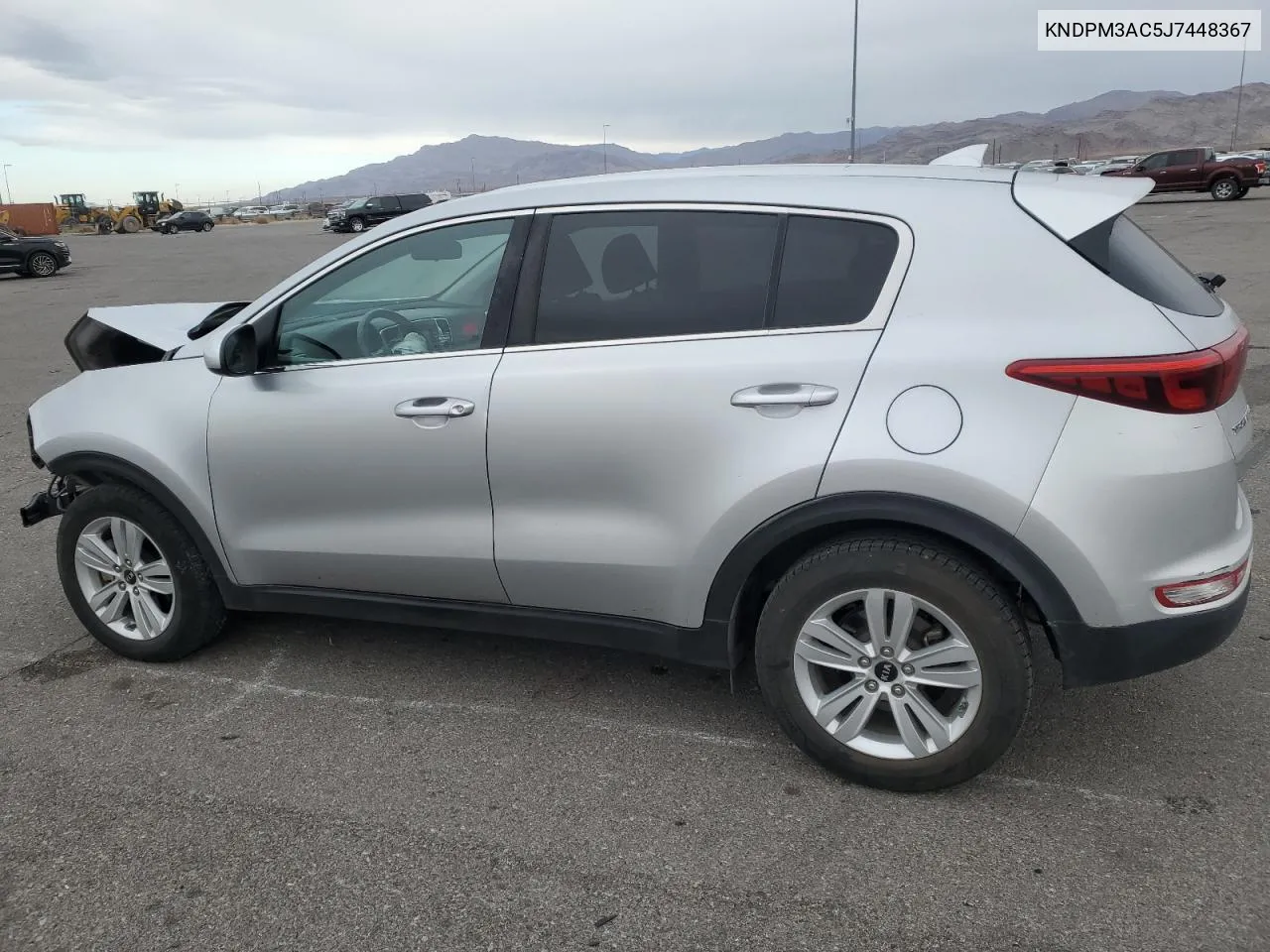 2018 Kia Sportage Lx VIN: KNDPM3AC5J7448367 Lot: 78758194