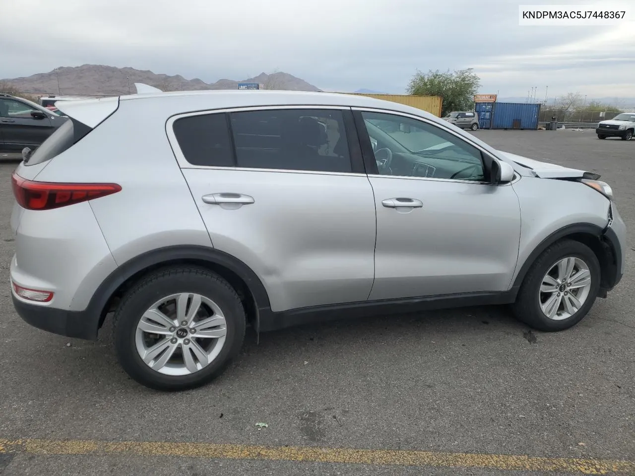 2018 Kia Sportage Lx VIN: KNDPM3AC5J7448367 Lot: 78758194