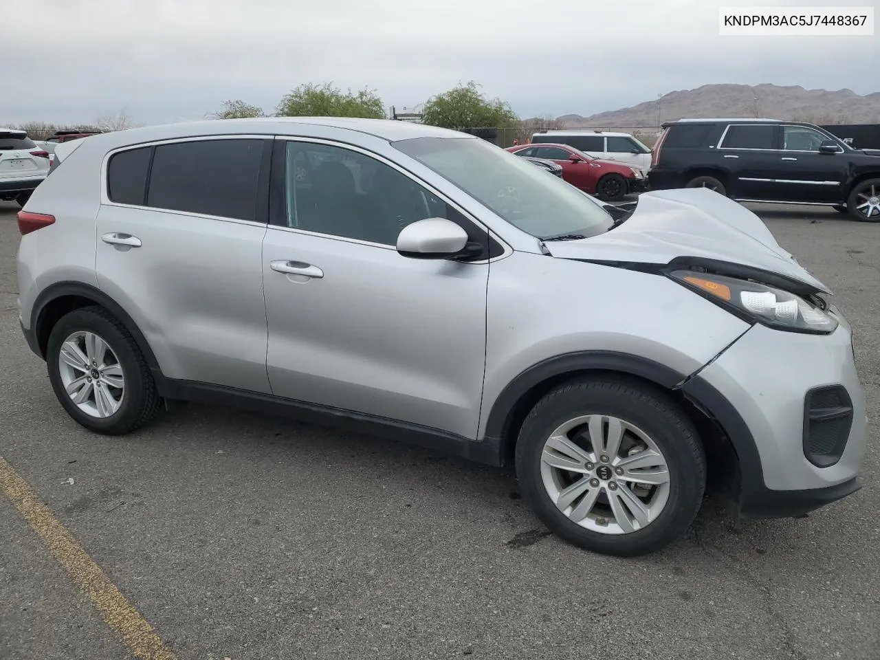 2018 Kia Sportage Lx VIN: KNDPM3AC5J7448367 Lot: 78758194