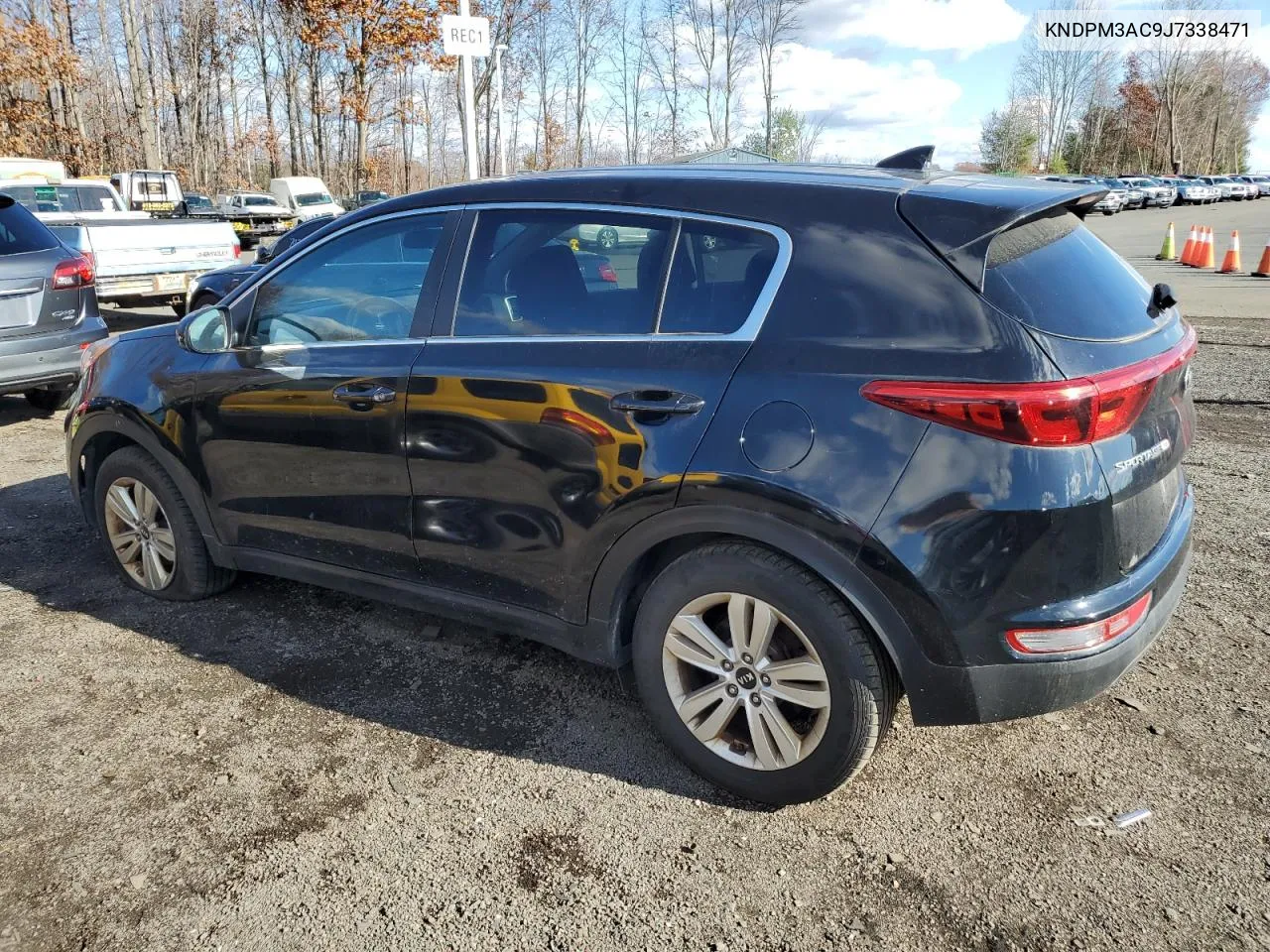 2018 Kia Sportage Lx VIN: KNDPM3AC9J7338471 Lot: 78880234