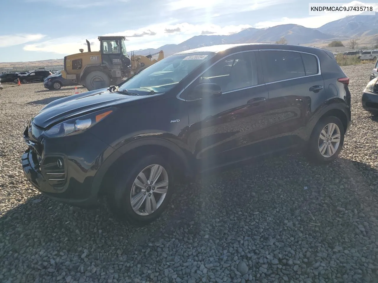 2018 Kia Sportage Lx VIN: KNDPMCAC9J7435718 Lot: 79120234