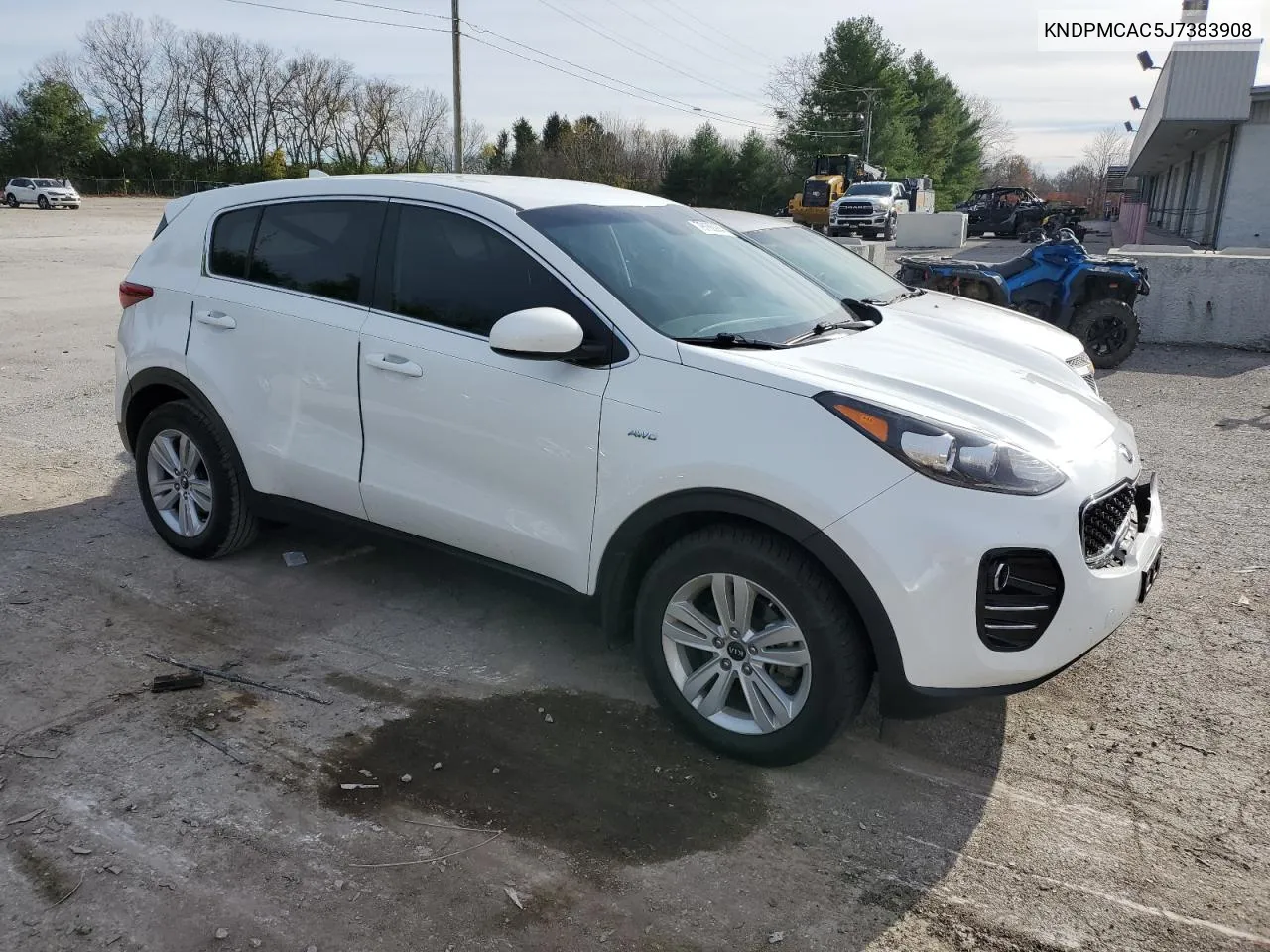 2018 Kia Sportage Lx VIN: KNDPMCAC5J7383908 Lot: 79186084