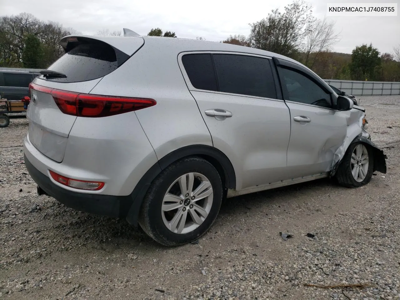 2018 Kia Sportage Lx VIN: KNDPMCAC1J7408755 Lot: 79294754