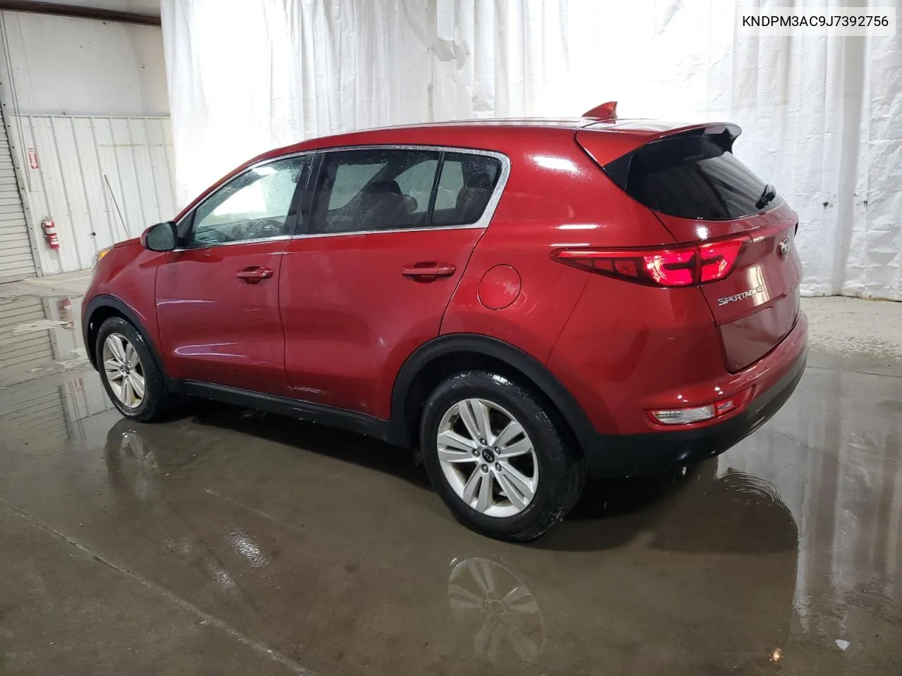 2018 Kia Sportage Lx VIN: KNDPM3AC9J7392756 Lot: 79529614