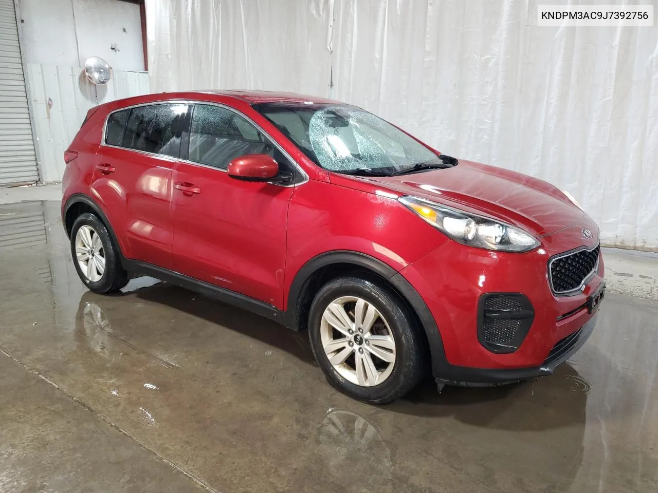 2018 Kia Sportage Lx VIN: KNDPM3AC9J7392756 Lot: 79529614