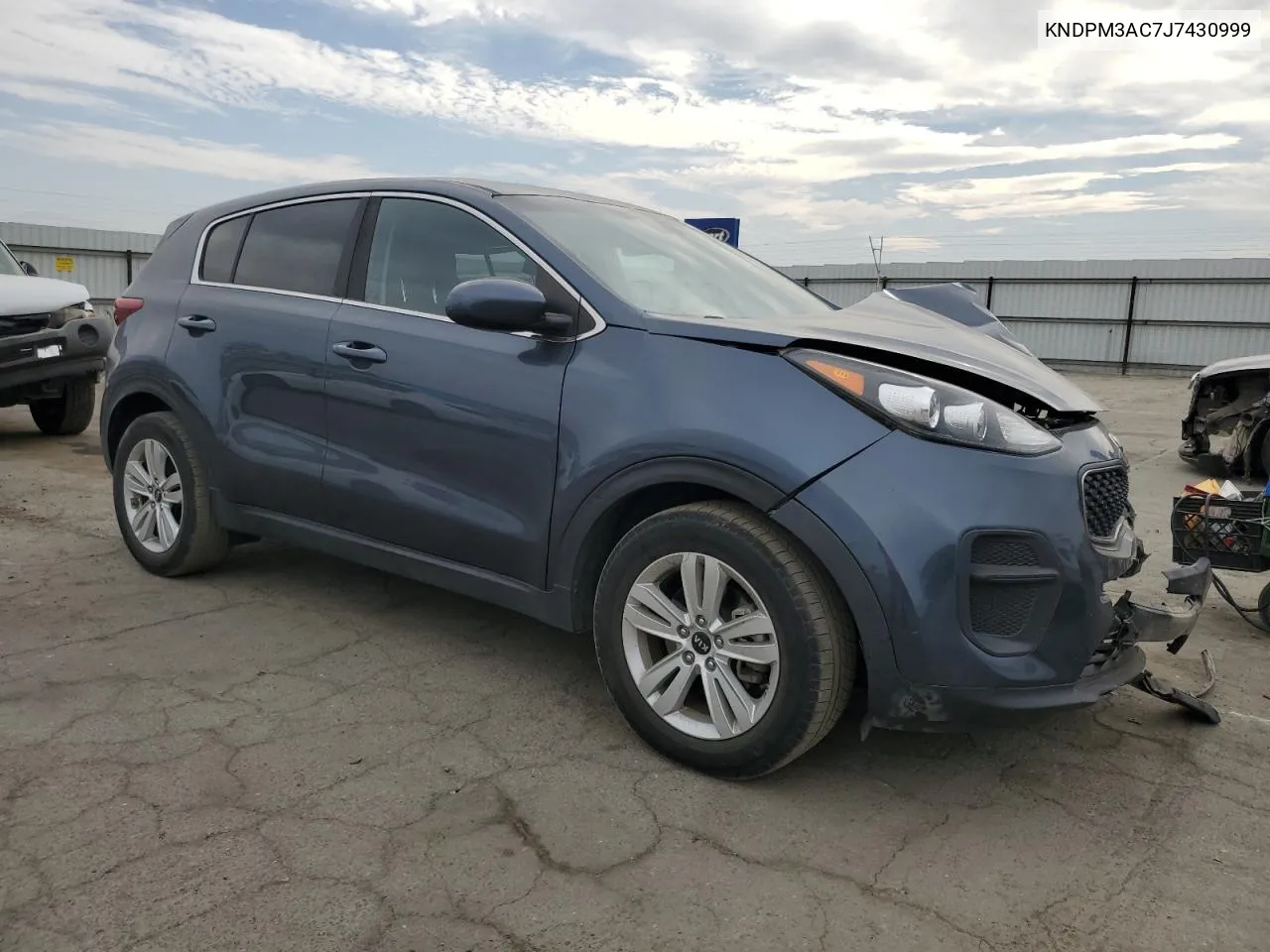 2018 Kia Sportage Lx VIN: KNDPM3AC7J7430999 Lot: 79613404