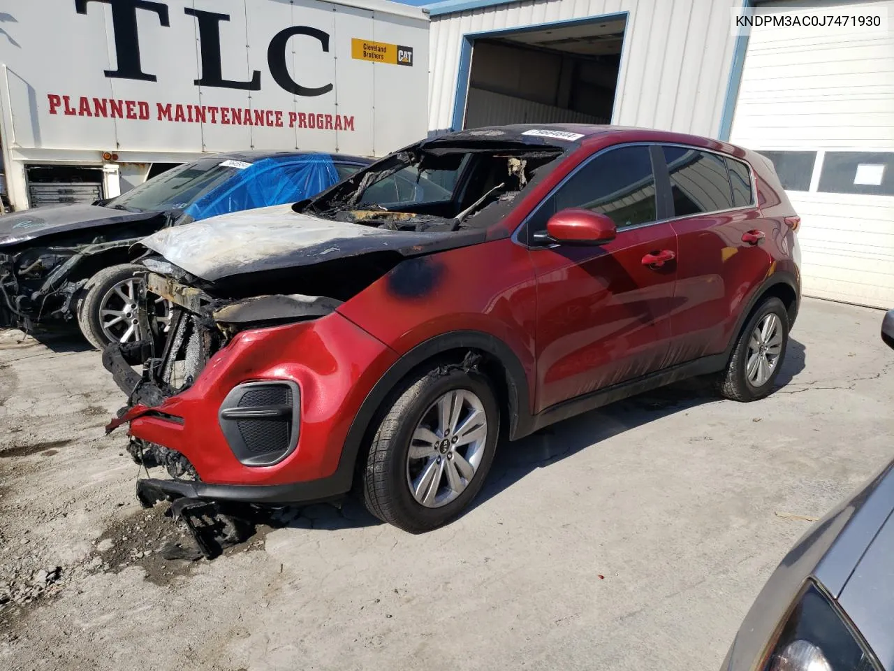 2018 Kia Sportage Lx VIN: KNDPM3AC0J7471930 Lot: 79664844