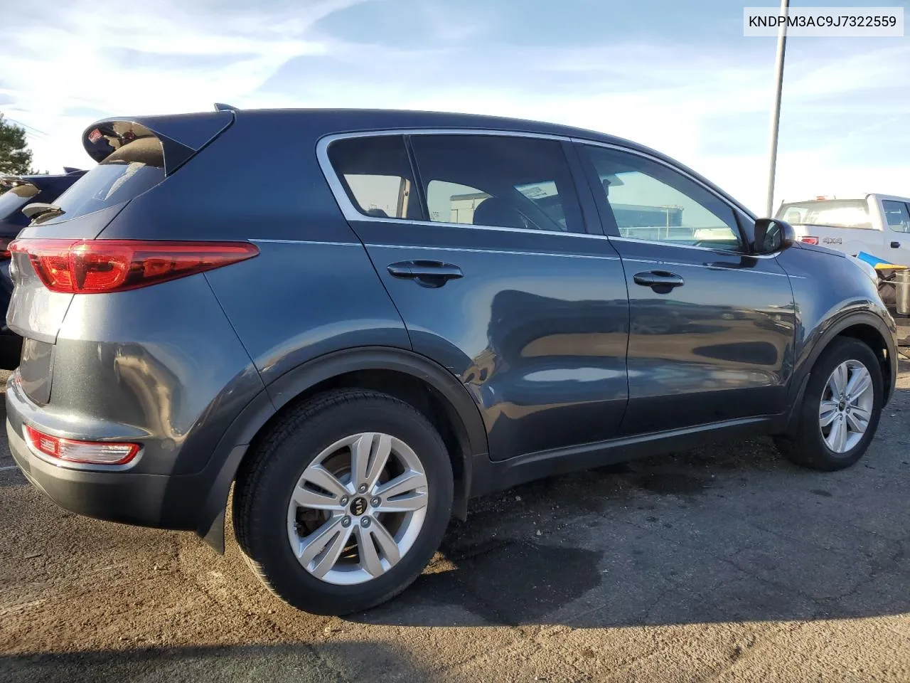 2018 Kia Sportage Lx VIN: KNDPM3AC9J7322559 Lot: 80395434