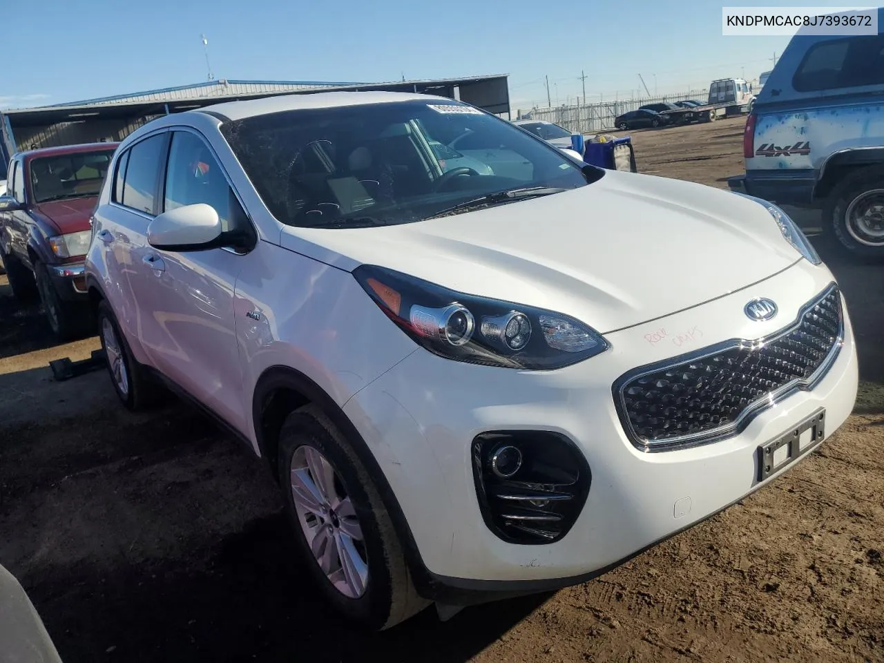 2018 Kia Sportage Lx VIN: KNDPMCAC8J7393672 Lot: 80550164