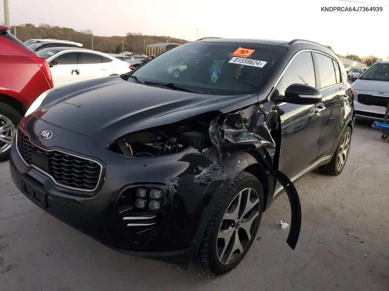 2018 Kia Sportage Sx VIN: KNDPRCA64J7364939 Lot: 81559624