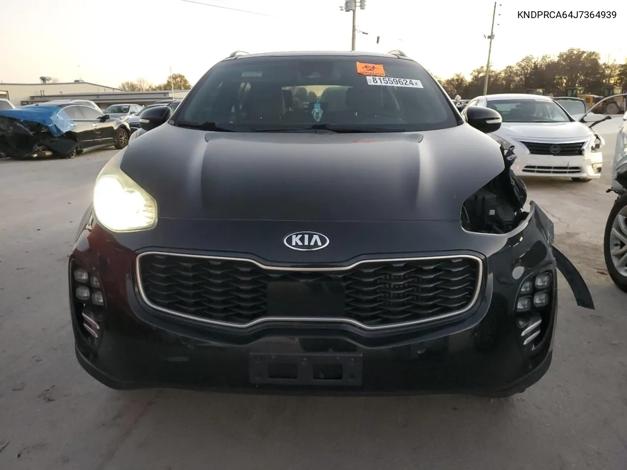 2018 Kia Sportage Sx VIN: KNDPRCA64J7364939 Lot: 81559624