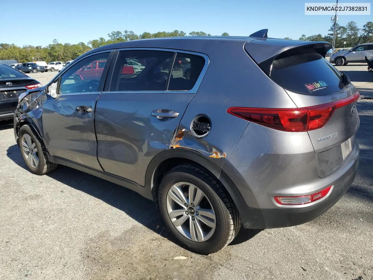 2018 Kia Sportage Lx VIN: KNDPMCAC2J7382831 Lot: 81560944