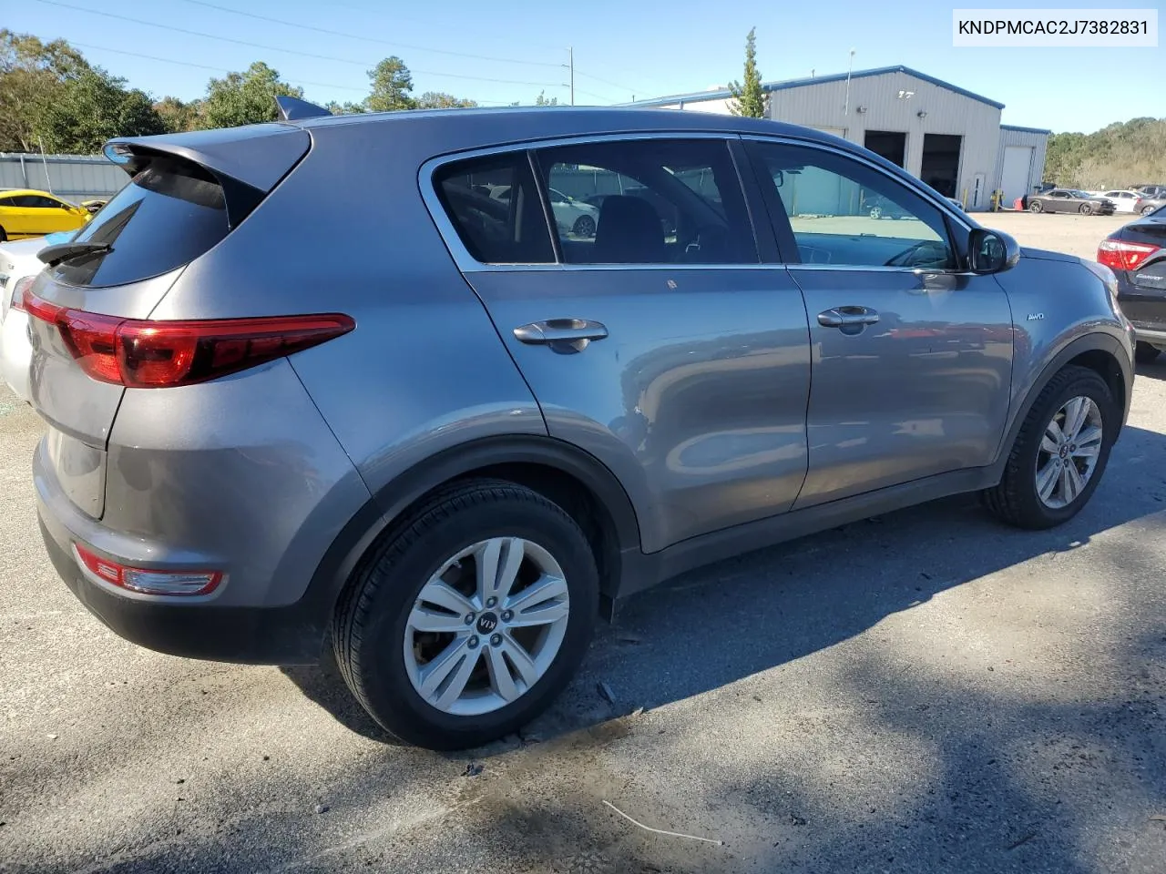 2018 Kia Sportage Lx VIN: KNDPMCAC2J7382831 Lot: 81560944