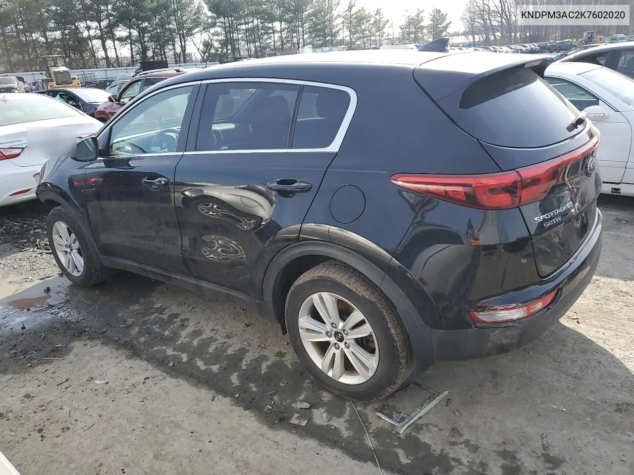 2019 Kia Sportage Lx VIN: KNDPM3AC2K7602020 Lot: 38925844