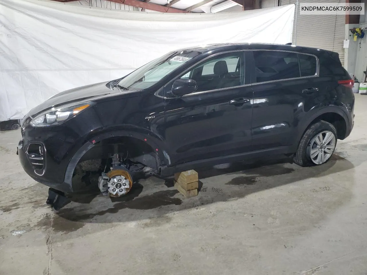 KNDPMCAC6K7599509 2019 Kia Sportage Lx