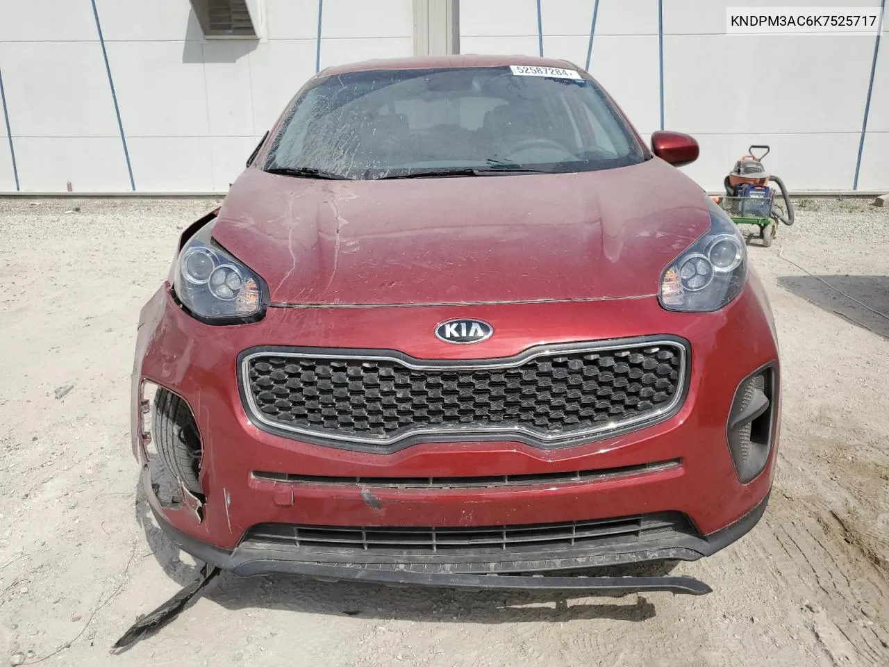 2019 Kia Sportage Lx VIN: KNDPM3AC6K7525717 Lot: 52587284