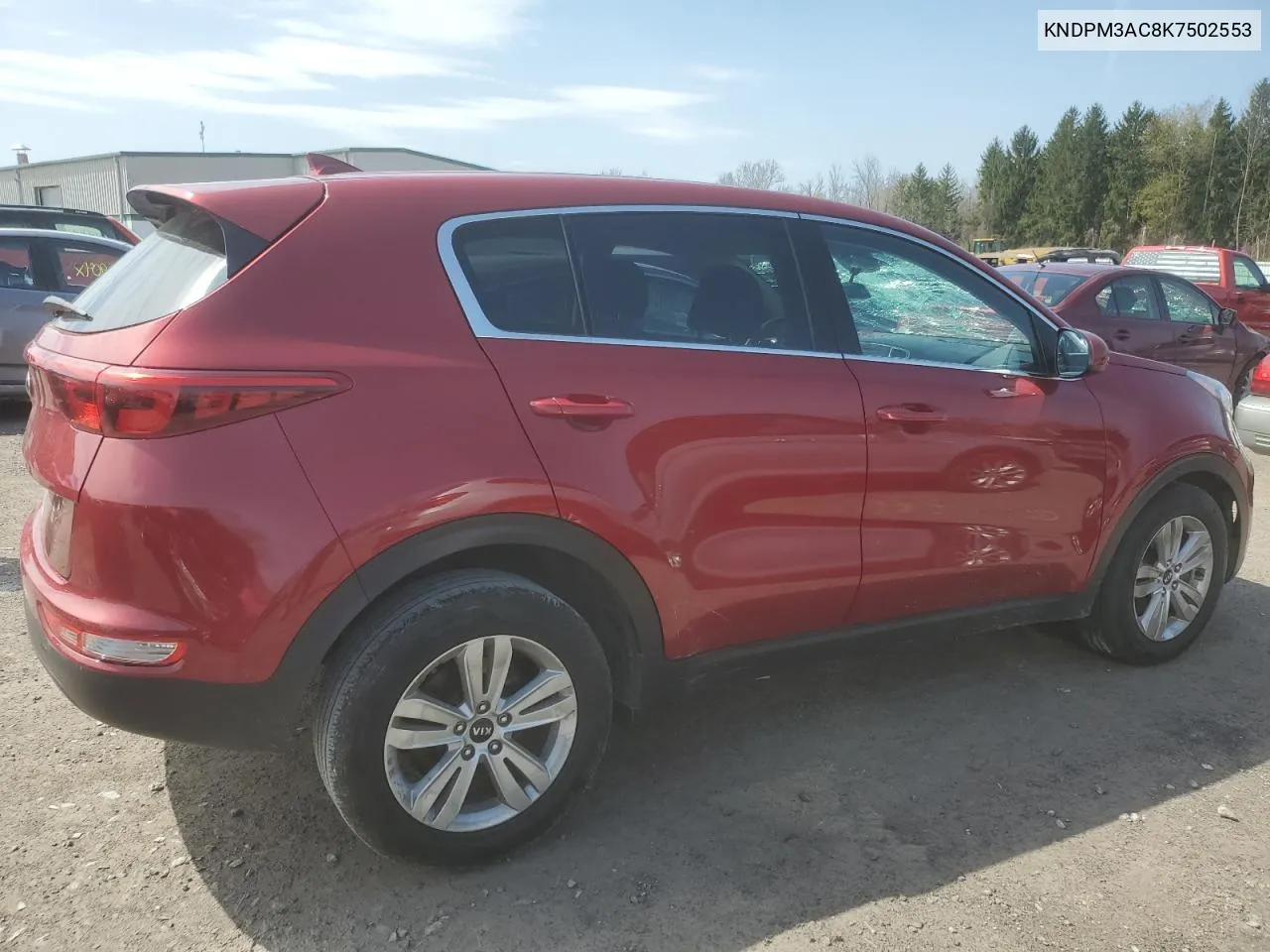 2019 Kia Sportage Lx VIN: KNDPM3AC8K7502553 Lot: 52650924