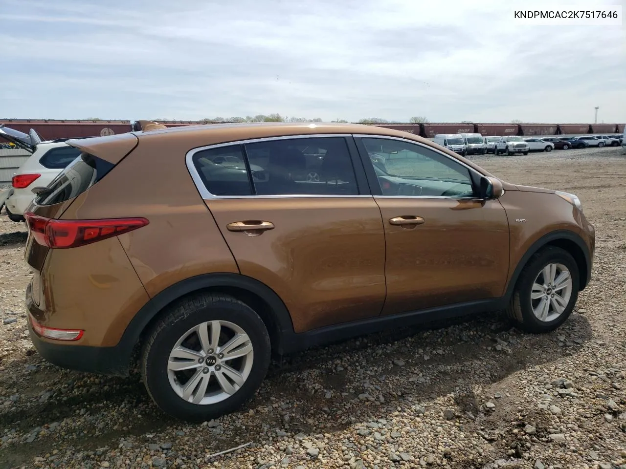 KNDPMCAC2K7517646 2019 Kia Sportage Lx