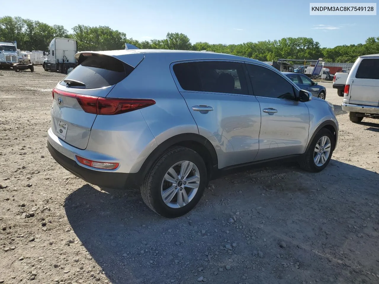 2019 Kia Sportage Lx VIN: KNDPM3AC8K7549128 Lot: 54136984