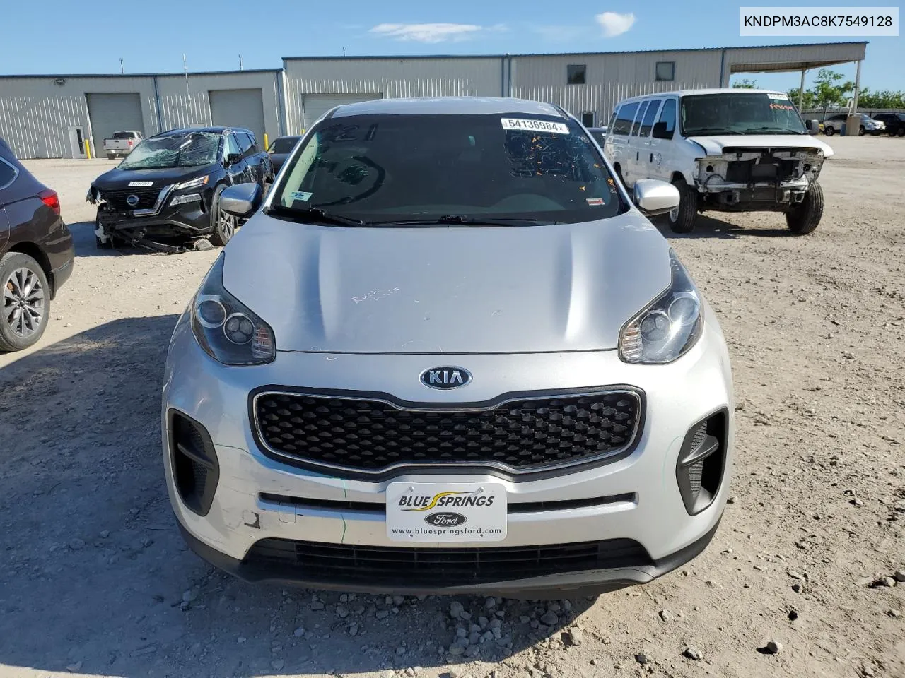 2019 Kia Sportage Lx VIN: KNDPM3AC8K7549128 Lot: 54136984