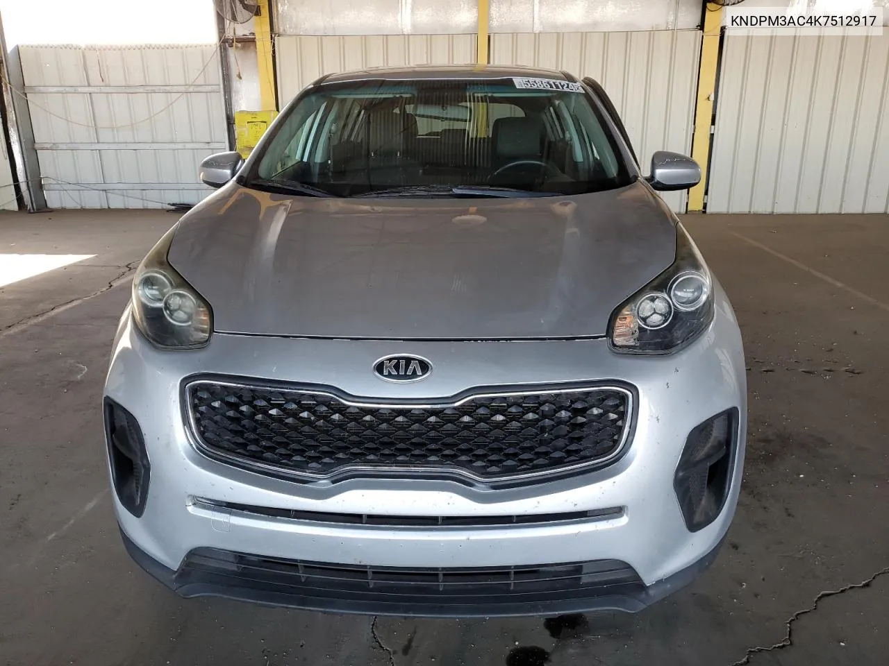 2019 Kia Sportage Lx VIN: KNDPM3AC4K7512917 Lot: 55861124