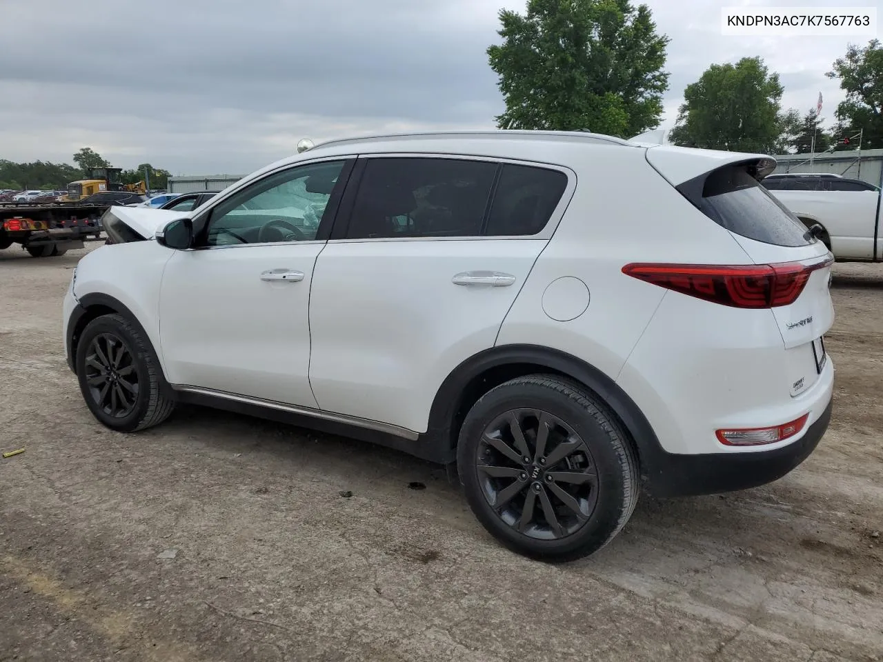 2019 Kia Sportage Ex VIN: KNDPN3AC7K7567763 Lot: 57164724