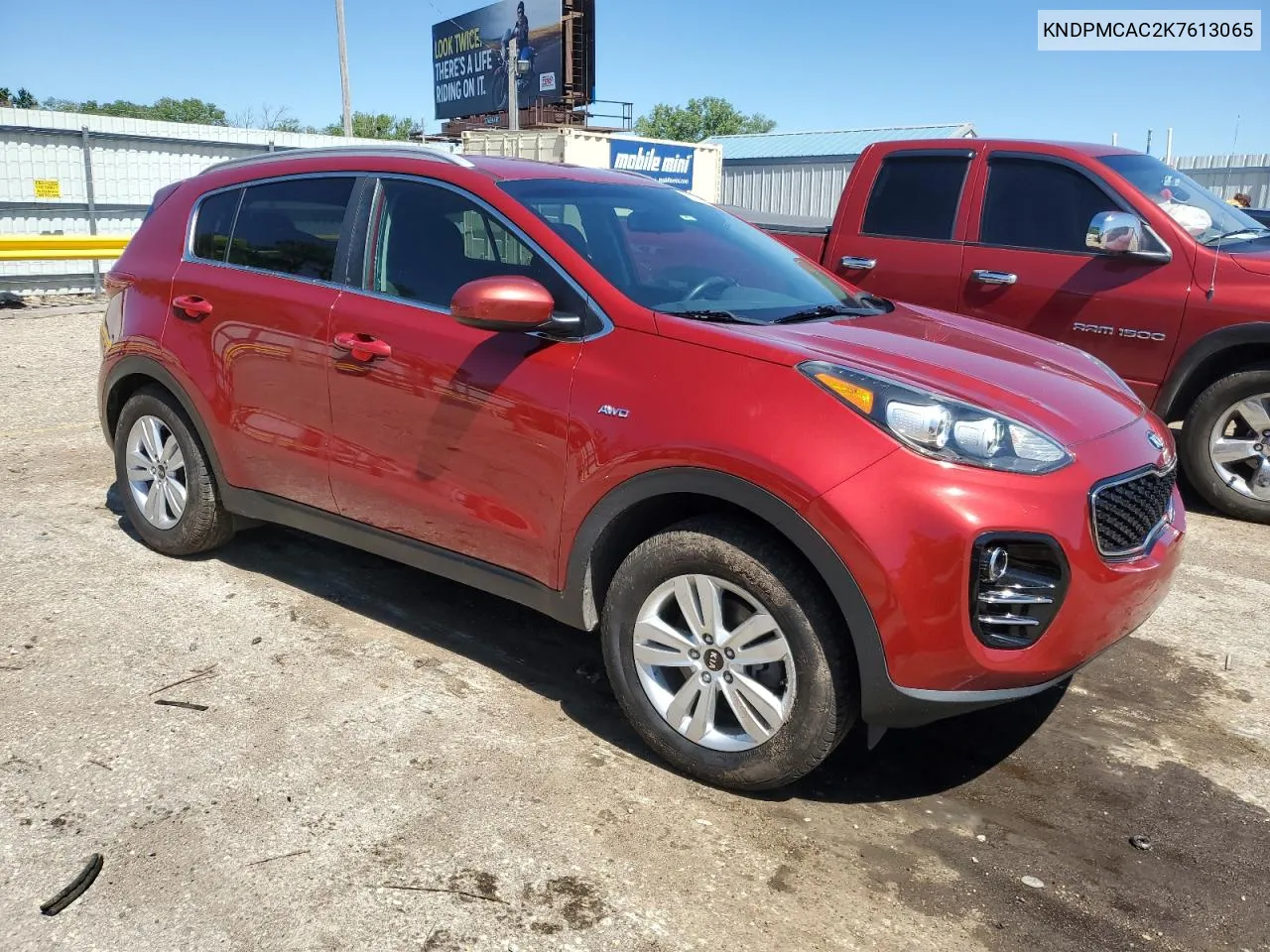 2019 Kia Sportage Lx VIN: KNDPMCAC2K7613065 Lot: 57877434