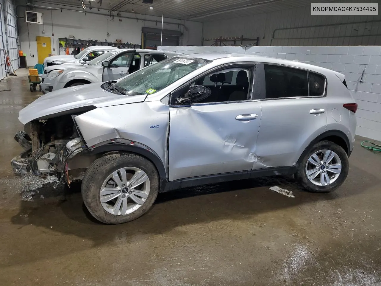 KNDPMCAC4K7534495 2019 Kia Sportage Lx