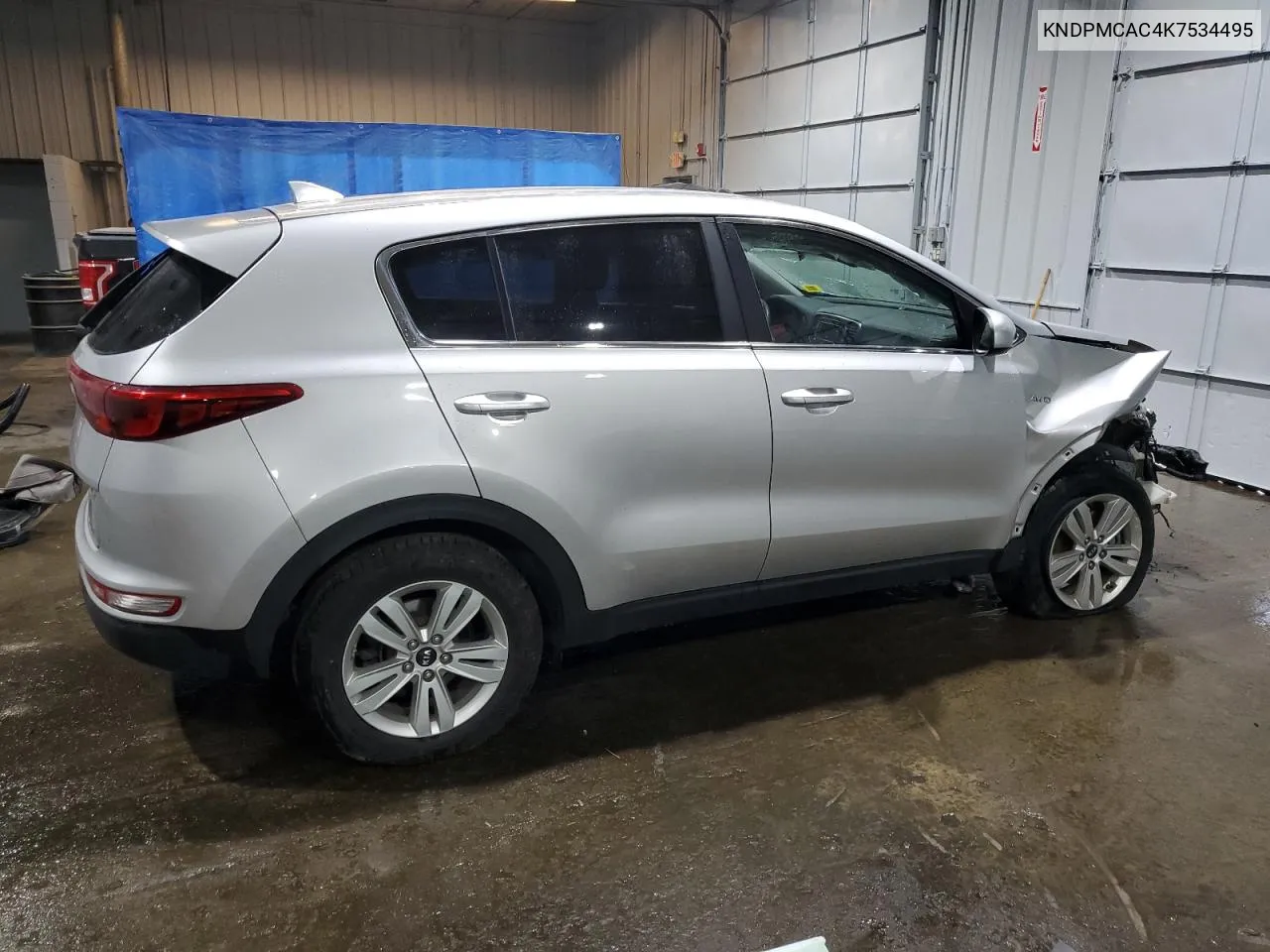 KNDPMCAC4K7534495 2019 Kia Sportage Lx