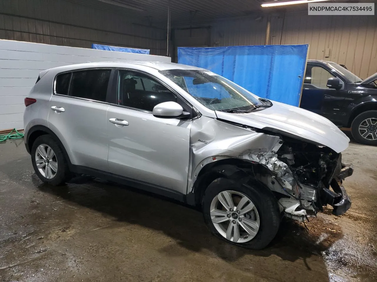 KNDPMCAC4K7534495 2019 Kia Sportage Lx