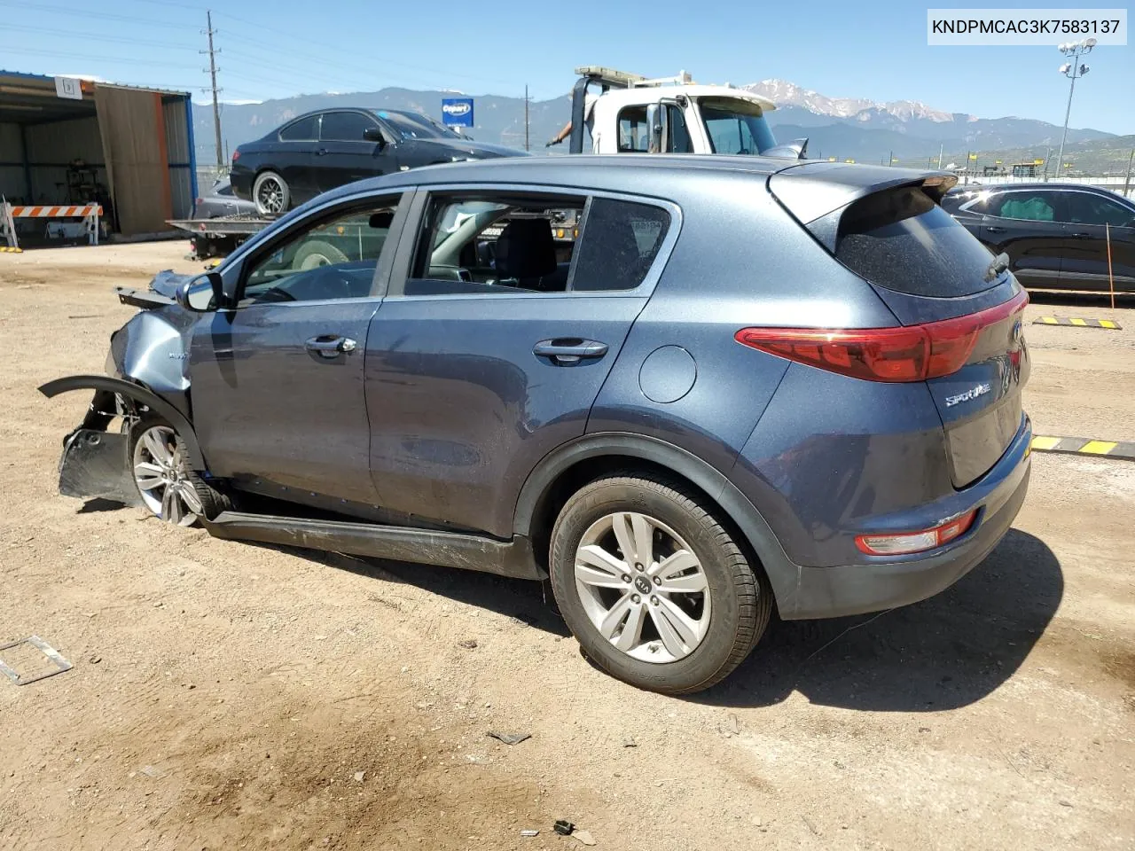 KNDPMCAC3K7583137 2019 Kia Sportage Lx