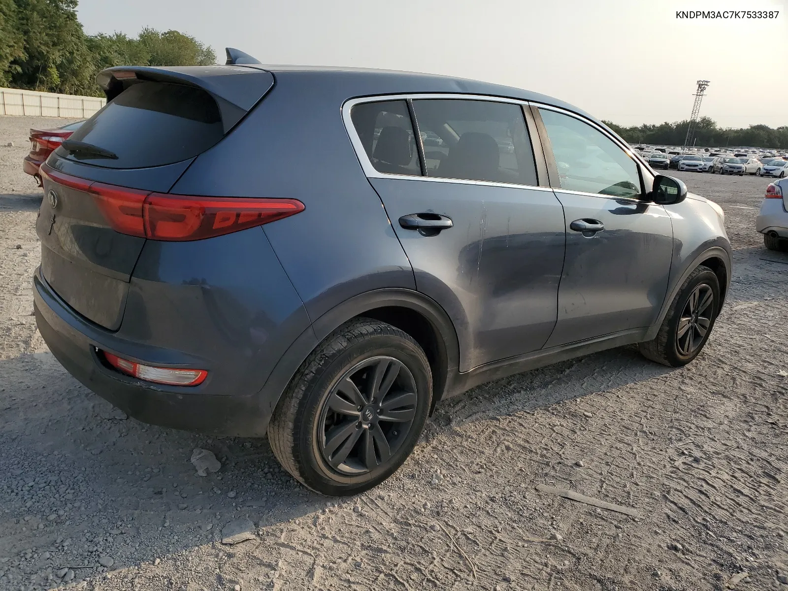 2019 Kia Sportage Lx VIN: KNDPM3AC7K7533387 Lot: 59609093